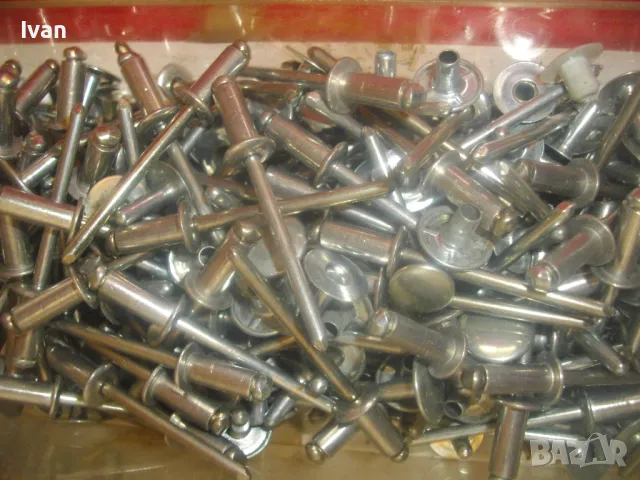 GESIPA ПОП НИТОВЕ АЛУМИНИЕВИ ОРИГИНАЛНИ НЕМСКИ РАЗЛИЧНИ РАЗМЕРИ ЗА РЪЧНА НИТАЧКА GESIPA, снимка 12 - Други инструменти - 49668948