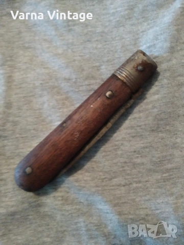 Стар сгъваем джобен нож Kabelklappmesser. MANIAGO ITALY. марк., снимка 2 - Колекции - 53211974