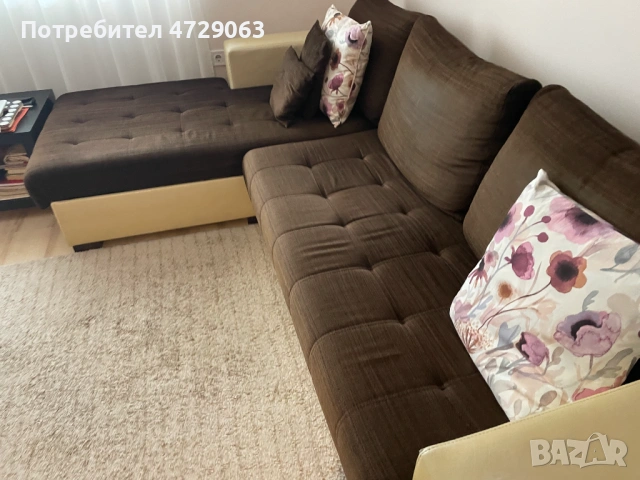 Ъглов Диван, снимка 2 - Дивани и мека мебел - 53379450