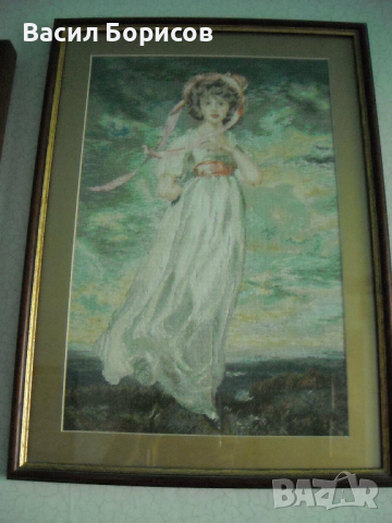 Гоблен "Момичето с воала" , снимка 1