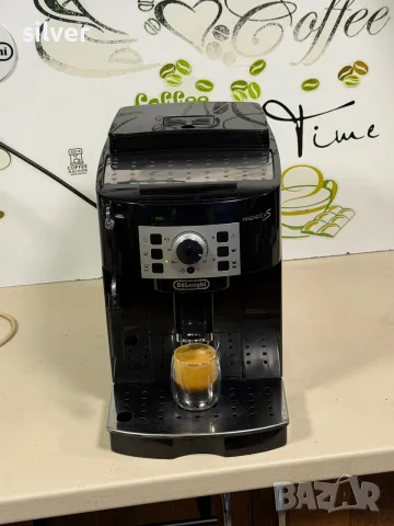 Кафемашина кафе автомат delonghi magnifica S с гаранция, снимка 2 - Кафемашини - 55770813