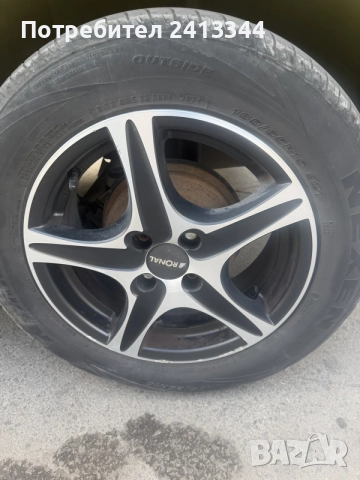 Алуминиеви джанти 4х100 15, снимка 7 - Гуми и джанти - 56334340