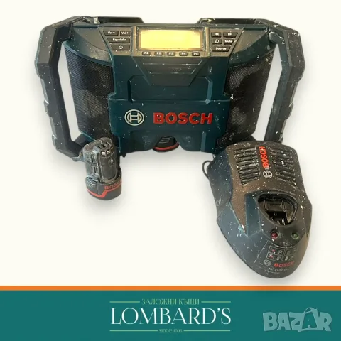 Радио Bosh GML-10.8, N: 1140708, снимка 3 - Радиокасетофони, транзистори - 56115389