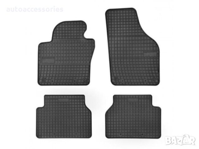 3000044805 Автомобилни гумени стелки за модели тип оригинални Ван,Бус,Джип Комплект 2бр / 4 броя, снимка 1