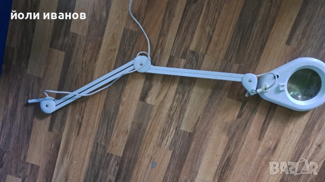 Лупа-лампа-220 V-настолна регулируема, снимка 2 - Други инструменти - 51545629