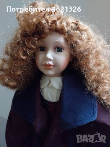 Винтидж порцеланова кукла на Х. Самюел Линдзи, колекционерска лимитирана серия като нова, снимка 7 - Декорация за дома - 52069242