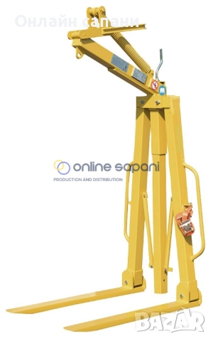 Кранови Вилици за повдигане на палета със строителни материали, снимка 6 - Други машини и части - 26275133