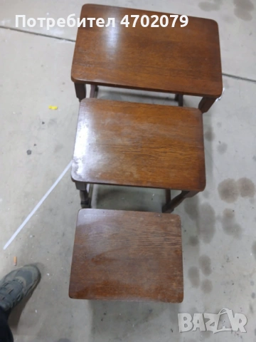 Дъбови маси 3в1, снимка 3 - Маси - 53022505