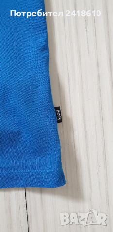 Hugo Boss Parlay Regular Fit Pima Pique Cotton Mens Size XL/2XL ОРИГИНАЛНА Тениска!, снимка 6 - Тениски - 36311049