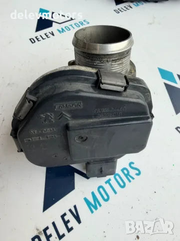 9673534480 дросел клапа Delphi от Citroen C4 1.6 HDI, 92 ph., 5sp., engine 9HP, 76 000 km., 2016, снимка 2 - Части - 55836402