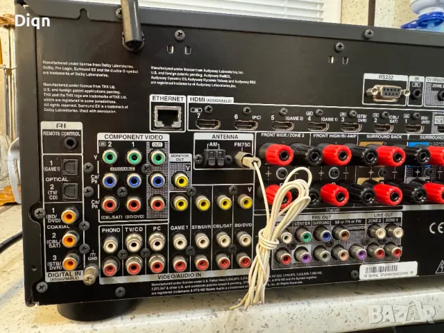 Onkyo TX-NR828 Bluetooth Wi-Fi , снимка 14 - Ресийвъри, усилватели, смесителни пултове - 48325862