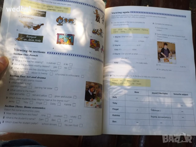 Video generation Activity book за втори език английски, снимка 3 - Учебници, учебни тетрадки - 51191058