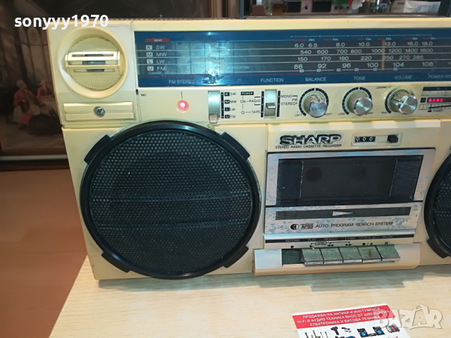 SHARP GF-5757 APSS-ВНОС GERMANY 1903221946, снимка 6 - Радиокасетофони, транзистори - 36162806