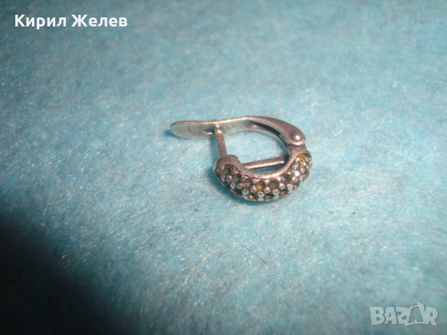 JENAVI - СРЕБЪРНА МАРКОВА БУТИКОВА ОБЕЦА СРЕБРО 925 ПРОБА 25936, снимка 3 - Обеци - 35777336