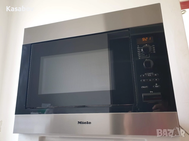 XL - 26L - Miele Микровълнова Фурна с Грил за вграждане, снимка 2 - Микровълнови - 52070736