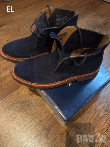 Велурени кларкове POLO  , снимка 5 - Мъжки боти - 52355160