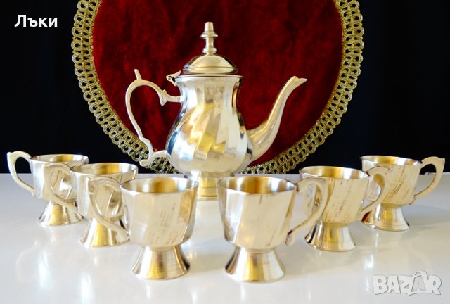 Бронзова кана за ракия,чайник,релеф. , снимка 9 - Антикварни и старинни предмети - 35816990