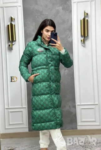 дълго дамско яке the north face gucci, снимка 3 - Якета - 51428533