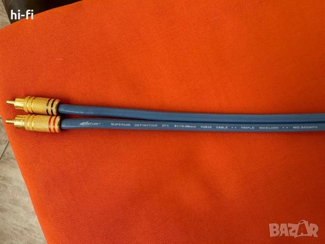 Shark Wire Superior Definition RCA / Аудио кабели, снимка 8 - Ресийвъри, усилватели, смесителни пултове - 46455276