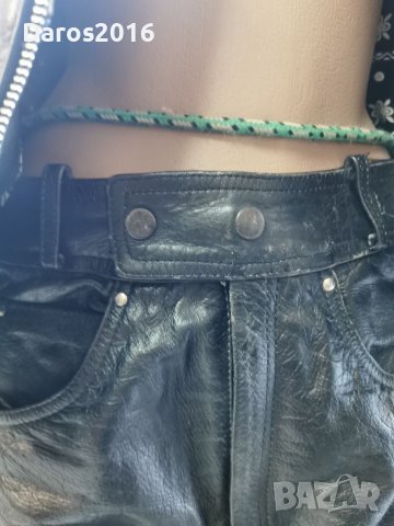 Кожен панталон, естествена кожа размер M, снимка 3 - Аксесоари и консумативи - 38708732