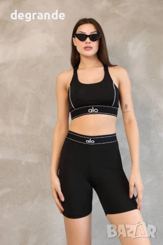 НАМАЛЕН Дамски Оформящ екип Alo Yoga, снимка 5 - Спортни екипи - 51346989
