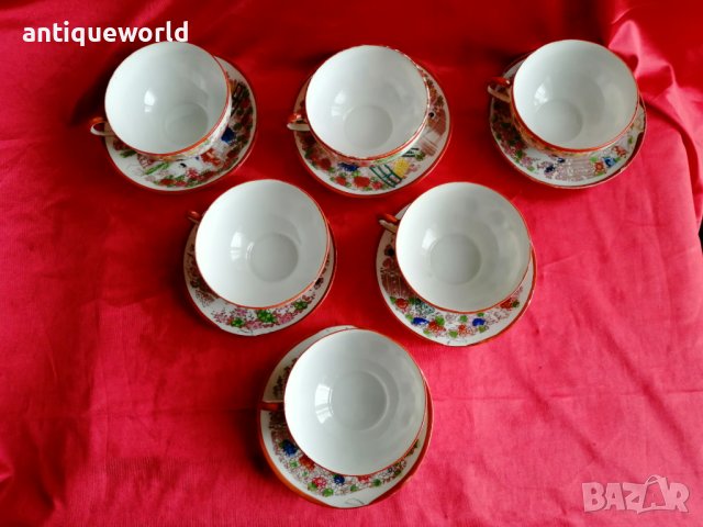 Стар Сервиз Фин KИТАЙСКИ Костен Порцелан МЕЙДЖИ, снимка 4 - Антикварни и старинни предмети - 40504029