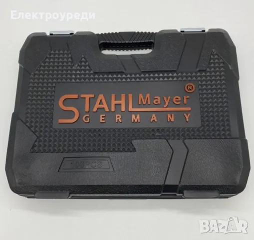 Гедоре 108 части STAHLМAYER Комплект Инструменти с тресчотки, снимка 4 - Гедорета - 47616528