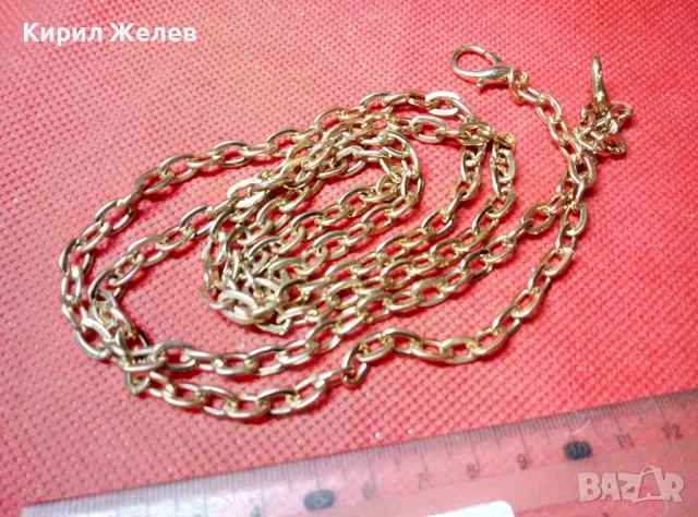 ДЪЛГА ЗЛАТИСТА ЗДРАВА ВЕРИЖКА ДРЪЖКА За ДАМСКА ЧАНТИЧКА 47441, снимка 2 - Други - 47307372
