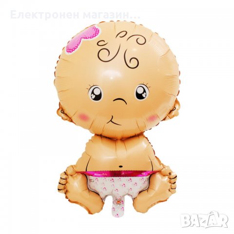 Балон "Бебе - Момиче", снимка 1 - Декорация за дома - 35869794