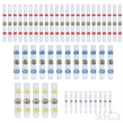 4644 Професионален комплект за лесно свързване на кабели без поялник: 300 части с термосвиваем шлаух, снимка 2 - Други инструменти - 53654224