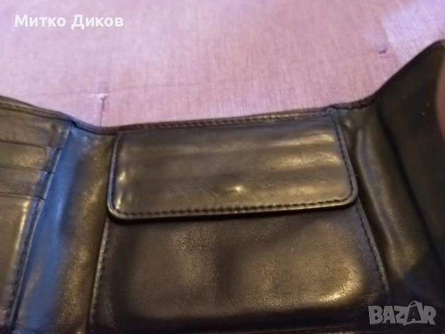 Nerri Karra марков портфейл естествена кожа 120х95 мм, снимка 6 - Портфейли, портмонета - 51107234