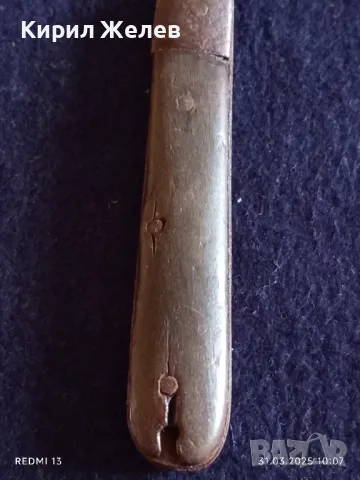 Старо джобно ножче от соца с дървена дръжка за КОЛЕКЦИЯ ДЕКОРАЦИЯ 34893, снимка 3 - Други ценни предмети - 49705967