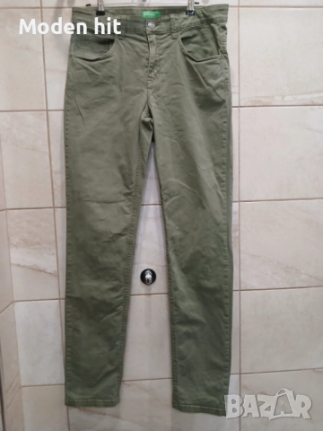 Benetton дънков панталон за тийнеджър до 176 см., снимка 2 - Детски панталони и дънки - 52451412