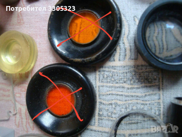 Лот от разни оптики, лупи, лещи, филтри и др.  --№70, снимка 11 - Обективи и филтри - 35732743