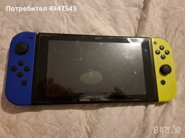 Използвана Nintendo Switch 1 конзола, със включени игри и калъф, снимка 2 - Nintendo конзоли - 56047181