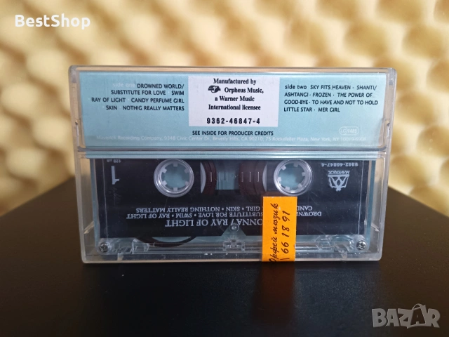 Madonna - Ray of light, снимка 2 - Аудио касети - 53338018