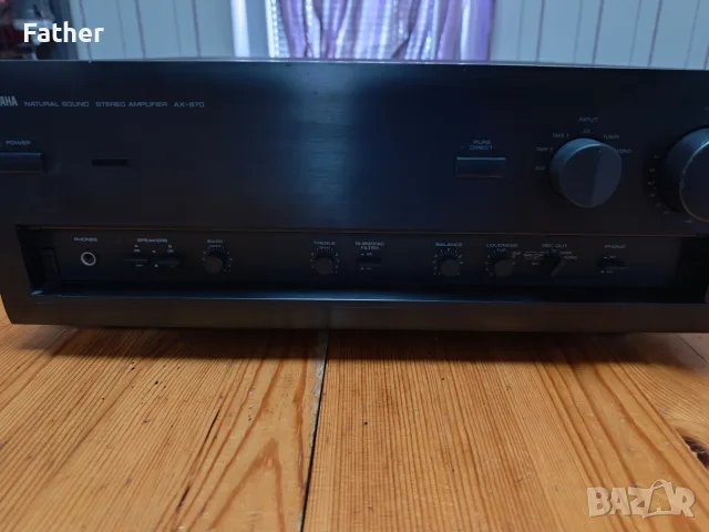 Усилвател Yamaha AX-870 Natural Sound, снимка 5 - Ресийвъри, усилватели, смесителни пултове - 55739327