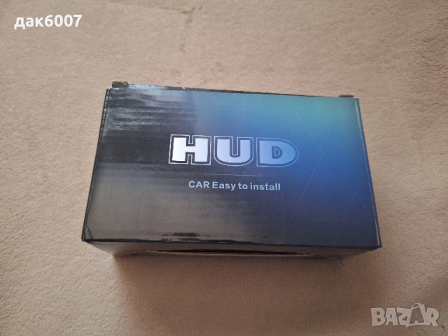 Автомобилен HUD Head-Up Display LCD HD екран OBD, снимка 2 - Аксесоари и консумативи - 51745726