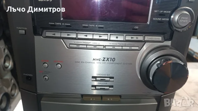 SONY    HCD-ZX10, снимка 4 - Аудиосистеми - 55741651
