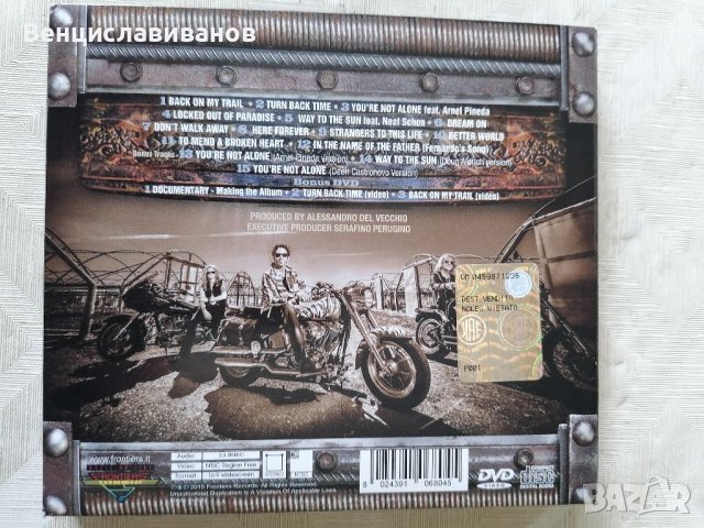REVOLUTION SAINTS-CD+DVD ORIGINAL, снимка 10 - CD дискове - 41044592