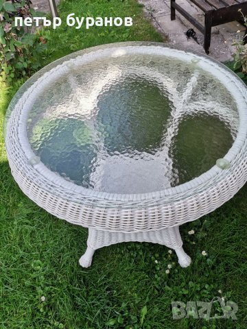 Маса от пвц ратан , снимка 2 - Маси - 41658311