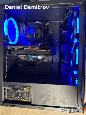 Геймърски компютър i5-8600K,GTX 1060 6GB,16GB RAM,512GB NVME, снимка 5 - Геймърски - 48347159
