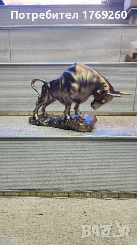 Продавам статуетка Бик!, снимка 2 - Декорация за дома - 50094819