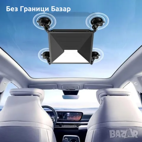 Нова Стойка за Starlink Mini с вендузи защитен силиконов калъф за автомобил кола , снимка 2 - Друга електроника - 56208184