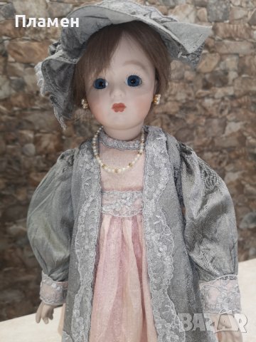 Прекрасна стара кукла порцелан , снимка 2 - Колекции - 40850470