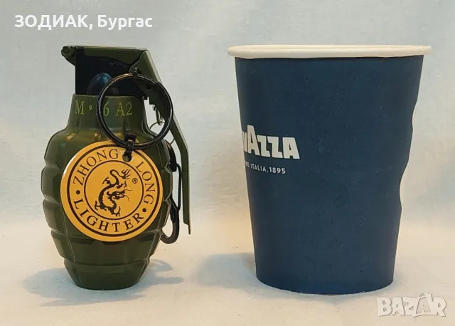 Ветроупорна Газова Запалка ГРАНАТА, снимка 3 - Запалки - 31542114