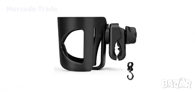 Поставка за чаши на количка, Черен , снимка 4 - За бебешки колички - 36268312