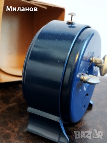 Стар френски будилник, настолен часовник, снимка 5 - Антикварни и старинни предмети - 53712585