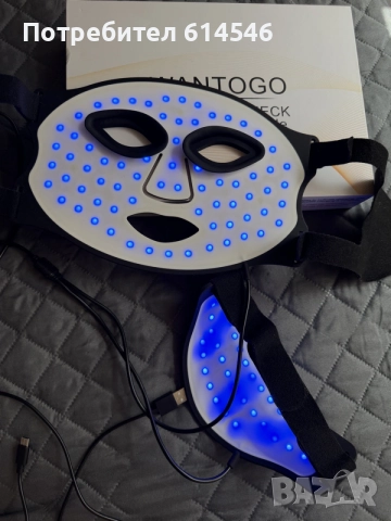 Led маска за лице 7 светлини, снимка 3 - Козметика за лице - 55877312
