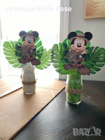 Украса с балони Мики маус Рожден ден Бал Юбилей, снимка 5 - Декорация - 44193115